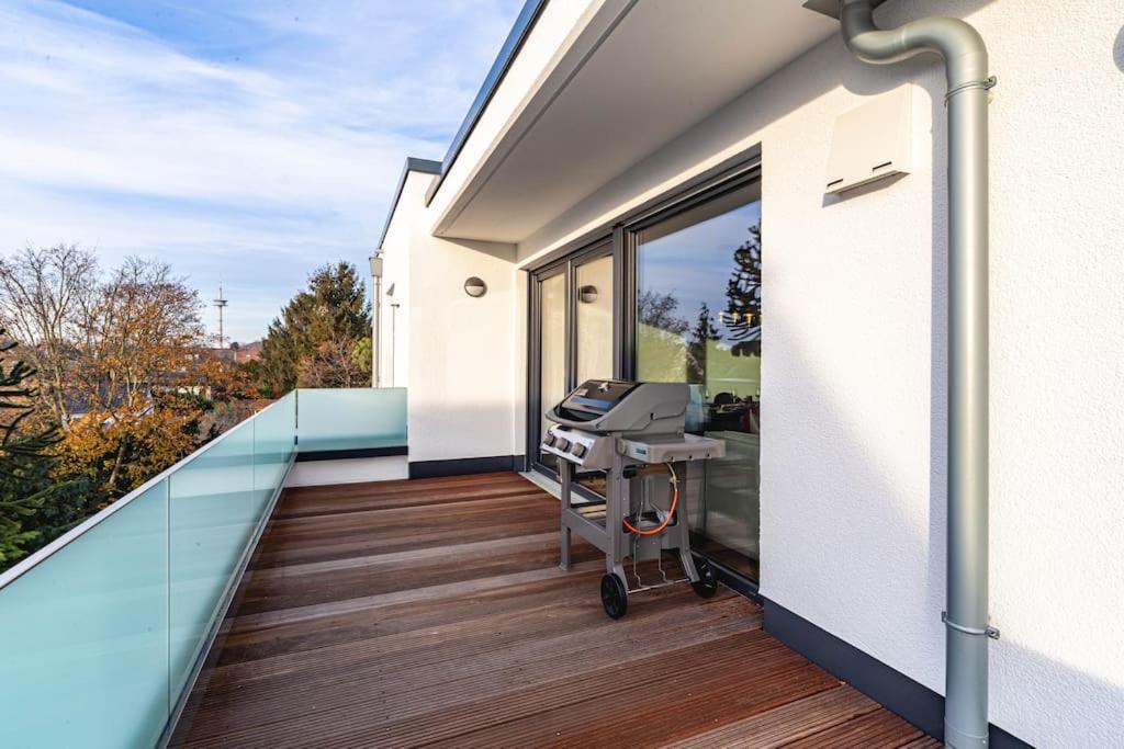 A&V Apartments Wunderschoene Penthouse Wohnung 默尔斯 外观 照片